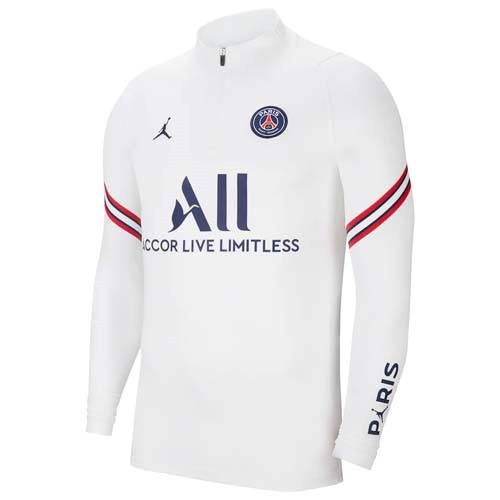 Camiseta Paris Saint Germain Strike Top ML 2021-22 Blanco